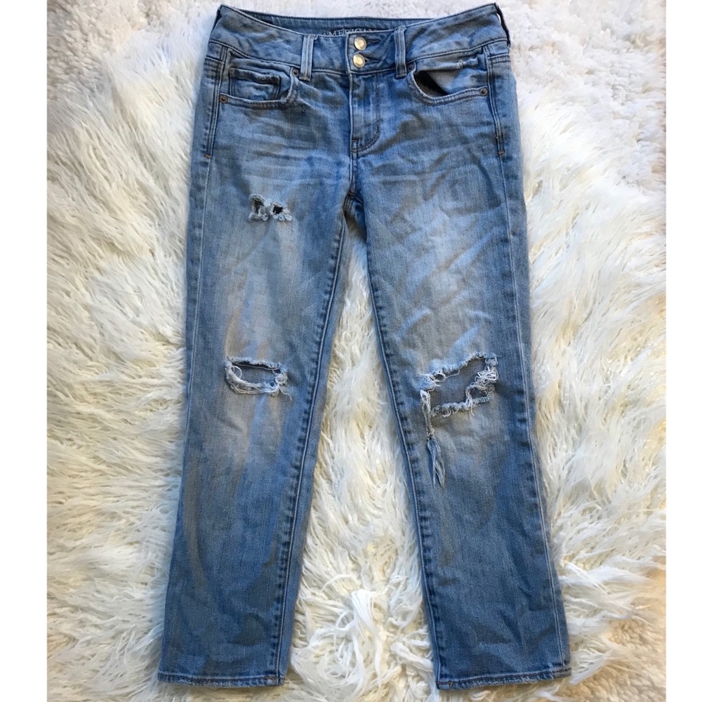 American Eagle Artist Crop Stretch Jeans - Picture 2 of 7